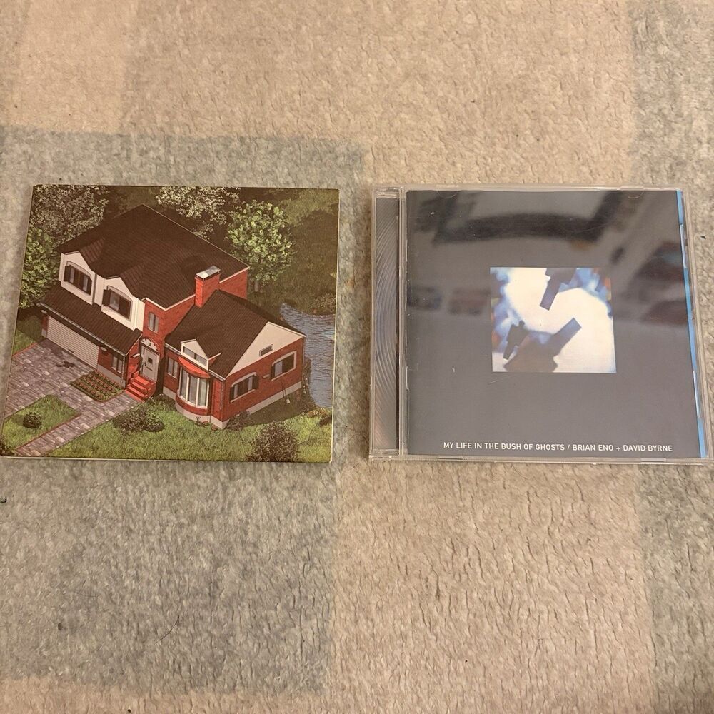 Everything That HappensโWill Happen Today David Byrne Brian Eno CD Lot Life Bush